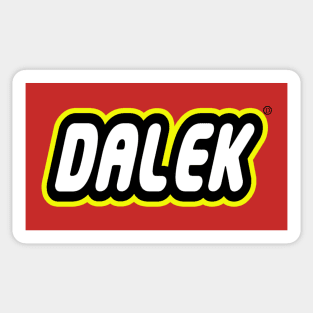 Dalek Lego Sticker